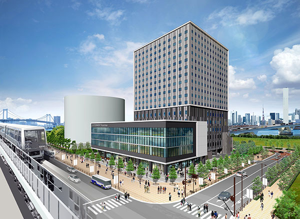 image：Rendition of Hotel JAL City Tokyo Toyosu