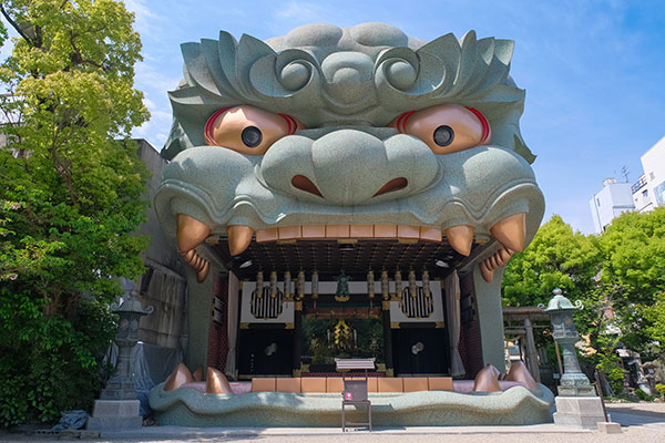 難波八阪神社（大阪市）